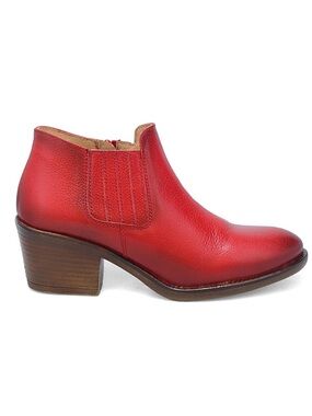NIB♥️Miz Mooz Red Daveena Heeled Ankle Boot. Size 8.5